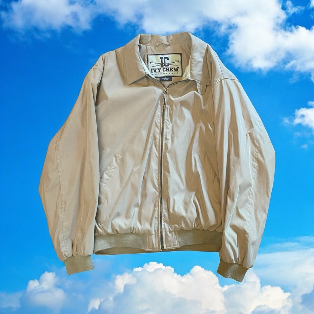Ivy Crew Men's Tan Jacket